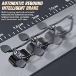 2023 New Elbow Support Automatic Rebound Abdominal Wheel - Smart Ab Roller Wheel Exercise with Timer - Abs Workout Equipment for Strengthening Core Muscles Exerciser for Beginners - Image 3