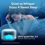 ASAKUKI 500ml Essential Oil Diffuser, 5 in 1 Premium Ultrasonic Aromatherapy Fragrant Oil Vaporizer Humidifier with Remote Control, 3 Timer and Auto-Off Safety Switch, 7 LED Light Colors - Image 4