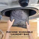 OlarHike 10 Set Compression Packing Cubes for Travel, Black, Nylon, Luggage Packing Organizers, Rectangular, Zipper Closure, Expandable, Compression, 3.12L, Perfect for Any Travel Scenario - Image 5