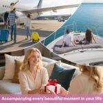 OlarHike 10 Set Compression Packing Cubes for Travel, Black, Nylon, Luggage Packing Organizers, Rectangular, Zipper Closure, Expandable, Compression, 3.12L, Perfect for Any Travel Scenario - Image 10