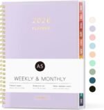 2026 Planner, Forvencer Calendar Planner Weekly and Monthly (Jan 2026-Dec 2026), 6" X 8", Spiral Agenda Book with Inner Pocket, Cute Daily Journal Planning with Tabs, Flexible Cover Notebook, Home - Image 2