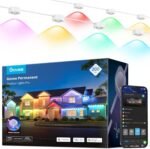 Govee Permanent Outdoor Lights Pro, 200ft with 120 RGBIC LED Lights for Daily and Accent Lighting, 75 Scene Modes for Outdoor Decor, IP67 Waterproof, Works with Alexa, Google Assistant, Matter, White - Image 2